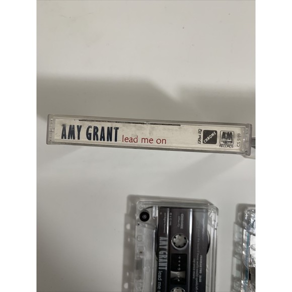 2 Amy Grant Cassettes - Lead Me On 1988 & Behind the Eyes 1997 - Picture 7 of 9